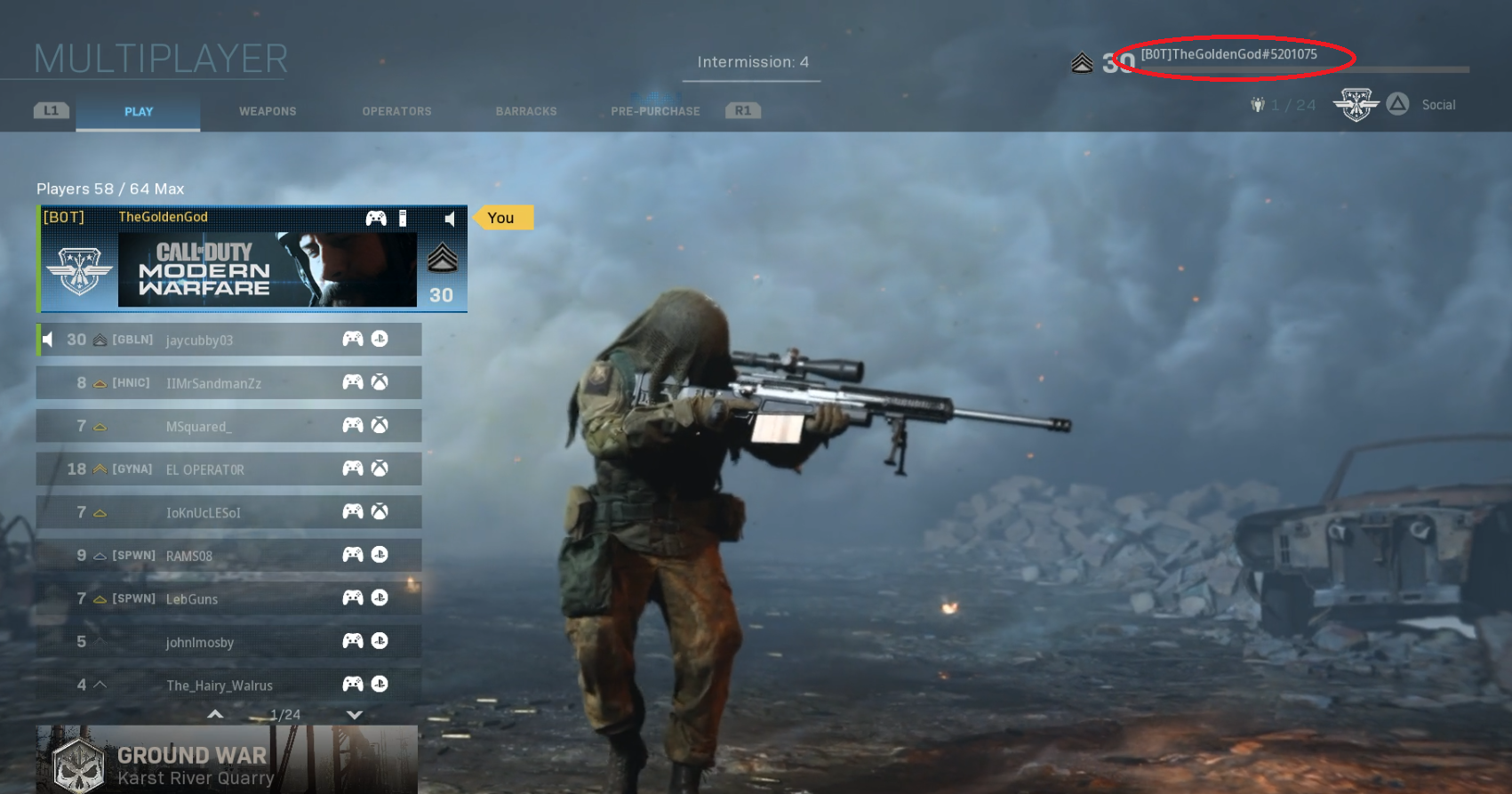 is modern Warfare cross-platform